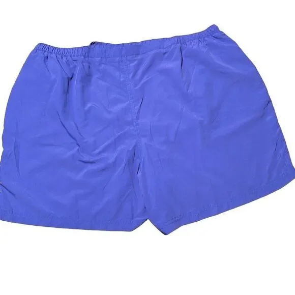 Blue shorts with pockets and internal mesh brief liner 2X - Picture 2 of 11